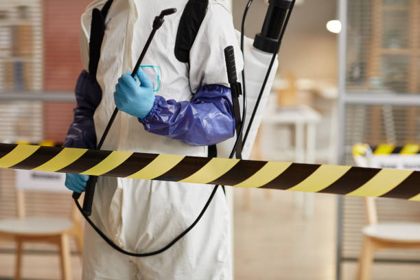 Professional Trauma Scene Cleanup technician working in Sparta, IL